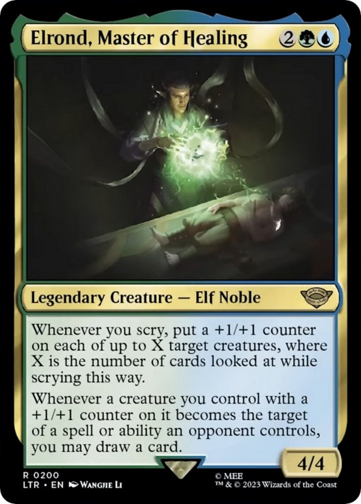 Image for Elrond, Master of Healing (200) - Magic: The Gathering