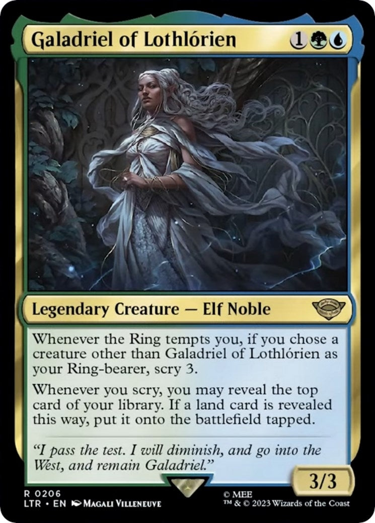 Image for Galadriel of Lothlorien (206) - Magic: The Gathering