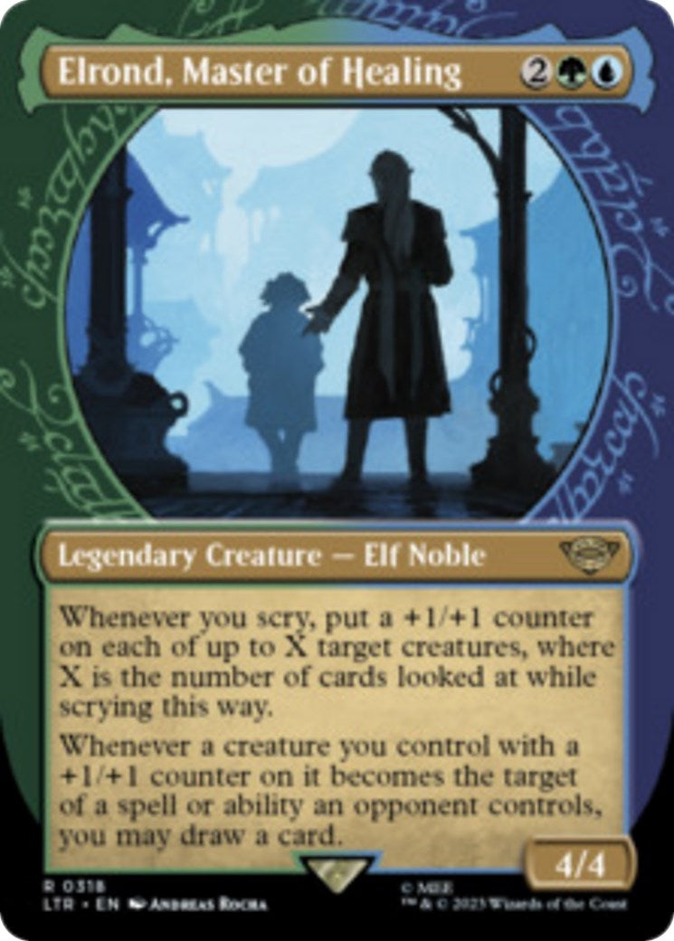 Image for Elrond, Master of Healing (Showcase) (318) - Magic: The Gathering