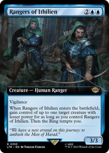 Image for Rangers of Ithilien (Extended Art) (353) - Magic: The Gathering