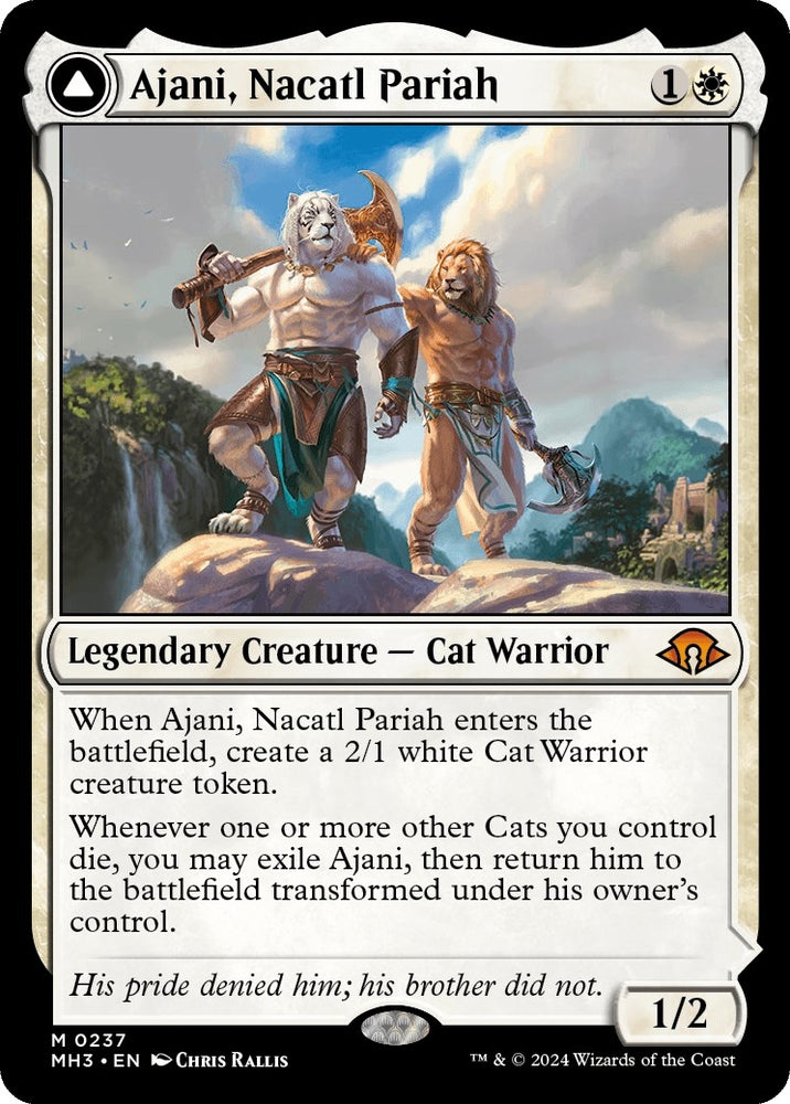 Image for Ajani, Nacatl Pariah (237) - Magic: The Gathering