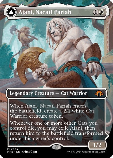 Image for Ajani, Nacatl Pariah (Borderless) (442) - Magic: The Gathering