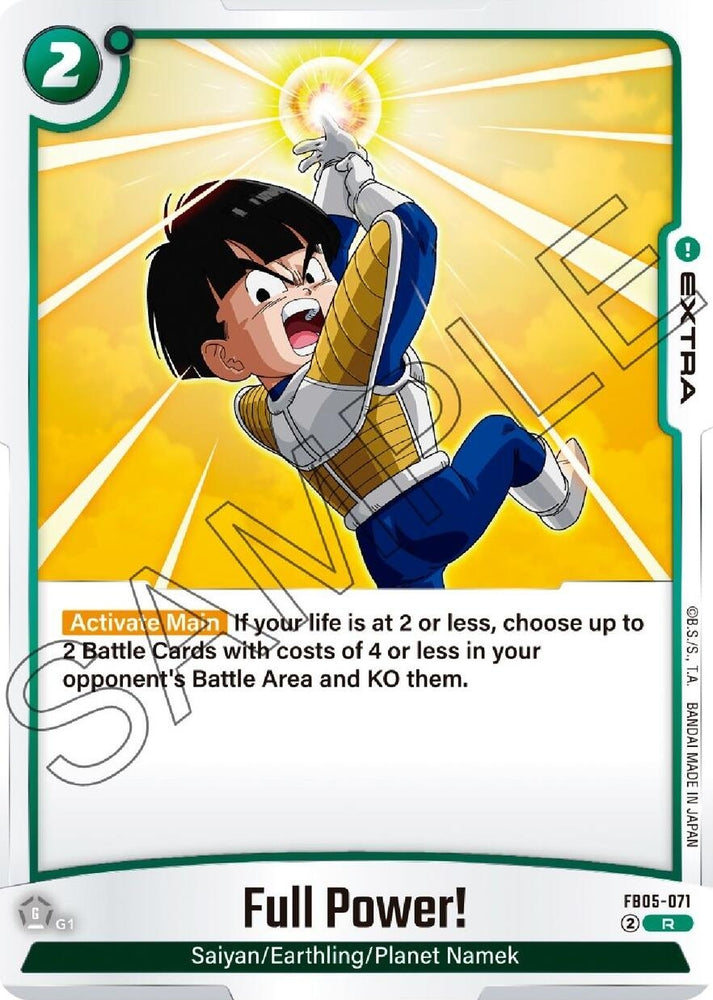 Image for Full Power! (FB05-071) [New Adventure]