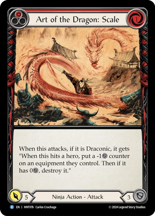 Image for Art of the Dragon: Scale (HNT076) [The Hunted]