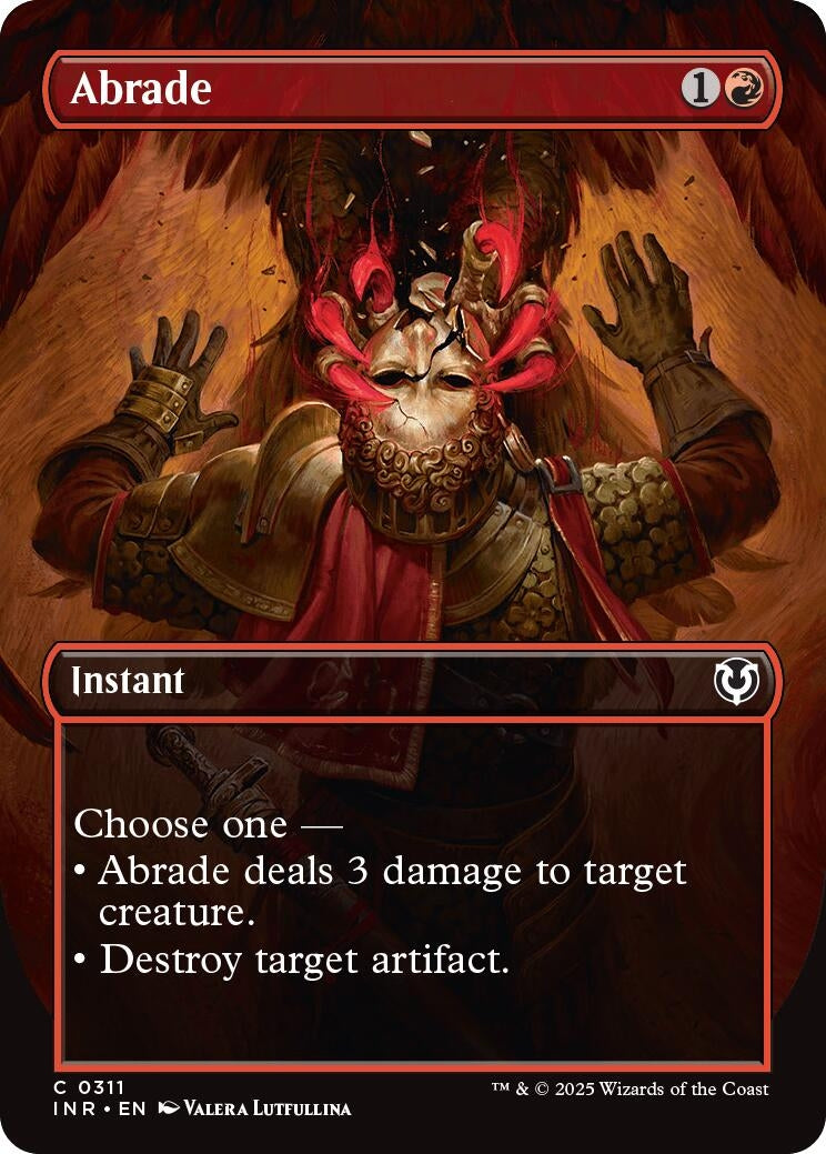 Image for Abrade (Borderless) (311) - Magic: The Gathering