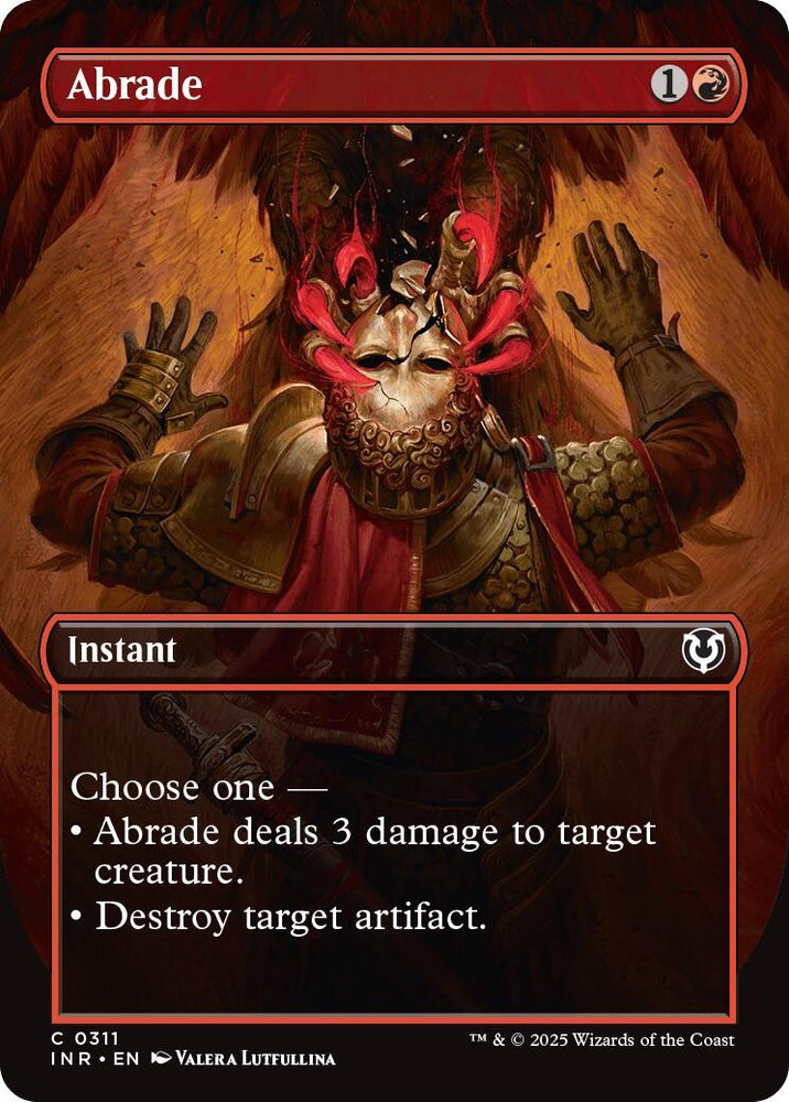 Image for Abrade (Borderless) (311) - Magic: The Gathering
