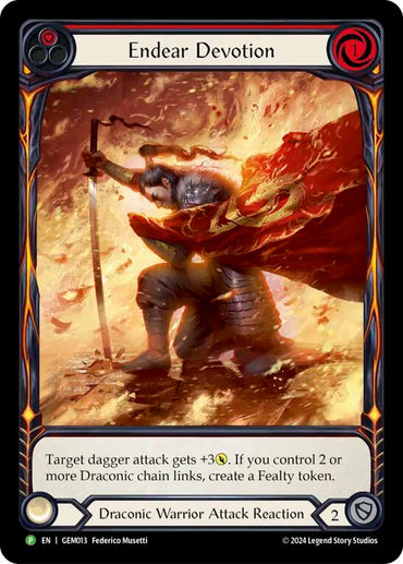 Endear Devotion [GEM013] (GEM Pack 1)  Rainbow Foil