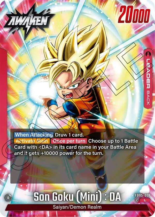 Image for Son Goku (Mini) : DA (FB05-001) [New Adventure]