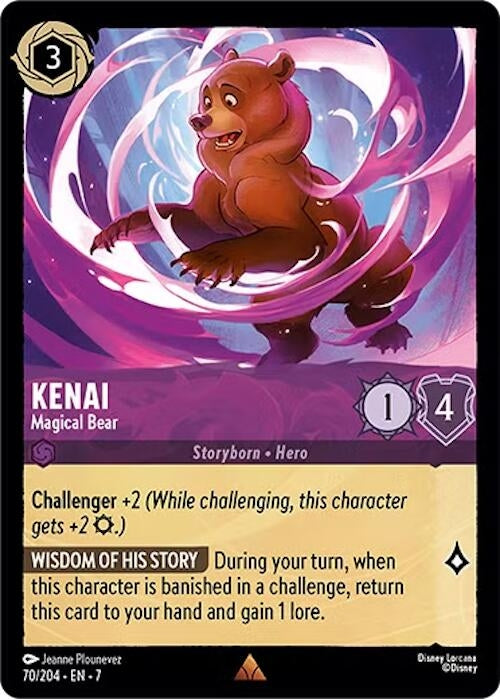 Image for Kenai - Magical Bear (70/204) - Disney Lorcana