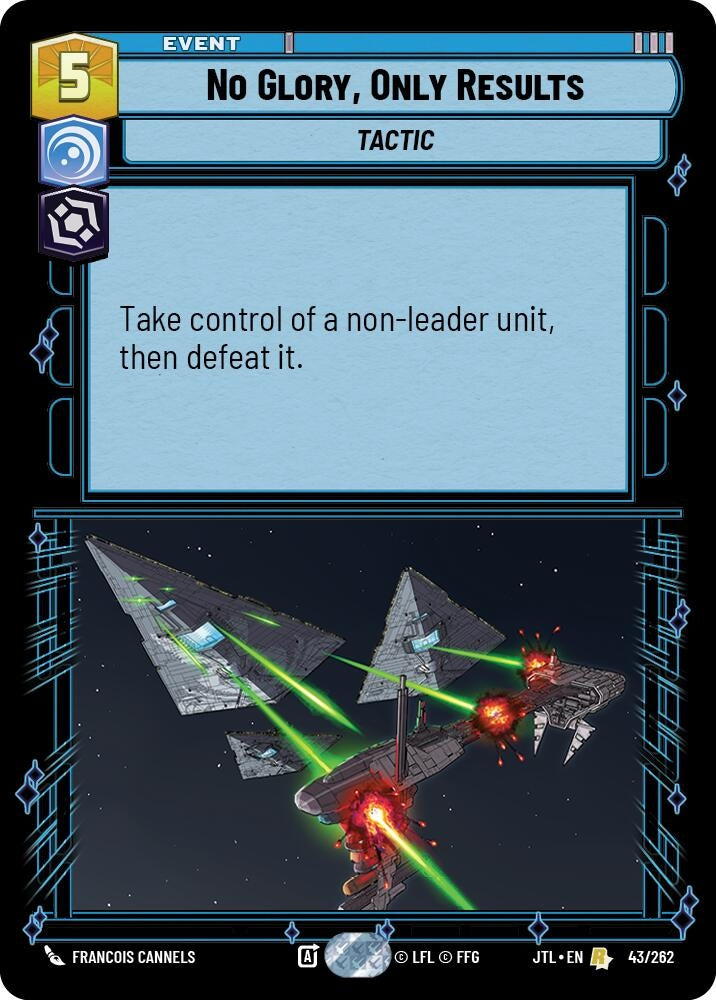 Image for No Glory, Only Results (043/262) - Star Wars: Unlimited