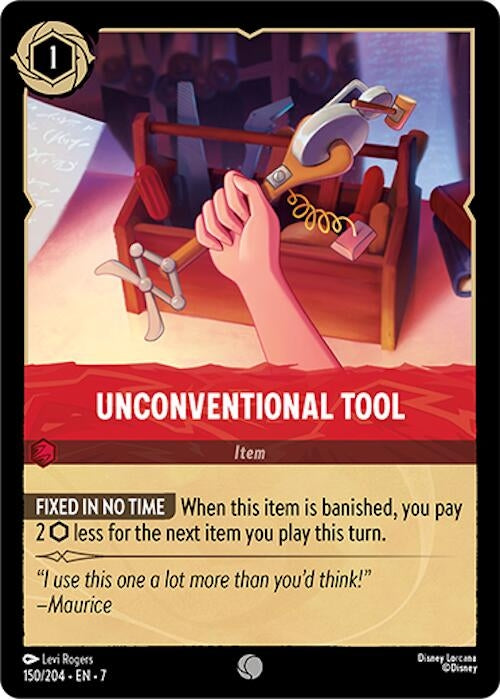 Image for Unconventional Tool (150/204) - Disney Lorcana