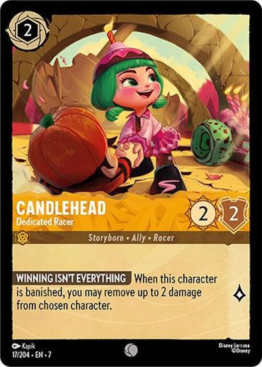 Image for Candlehead - Dedicated Racer (17/204) - Disney Lorcana