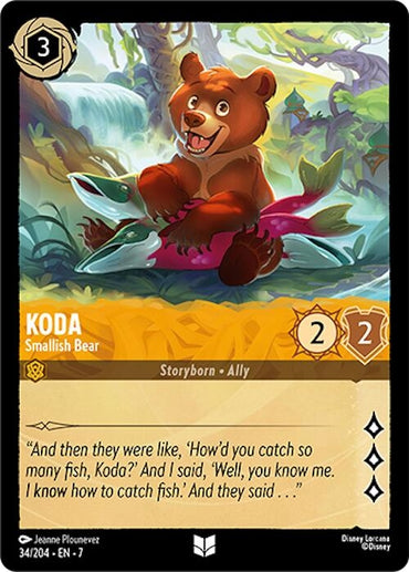 Image for Koda - Smallish Bear (34/304) - Disney Lorcana