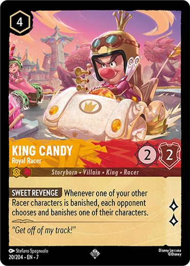 Image for King Candy - Royal Racer (20/204) - Disney Lorcana