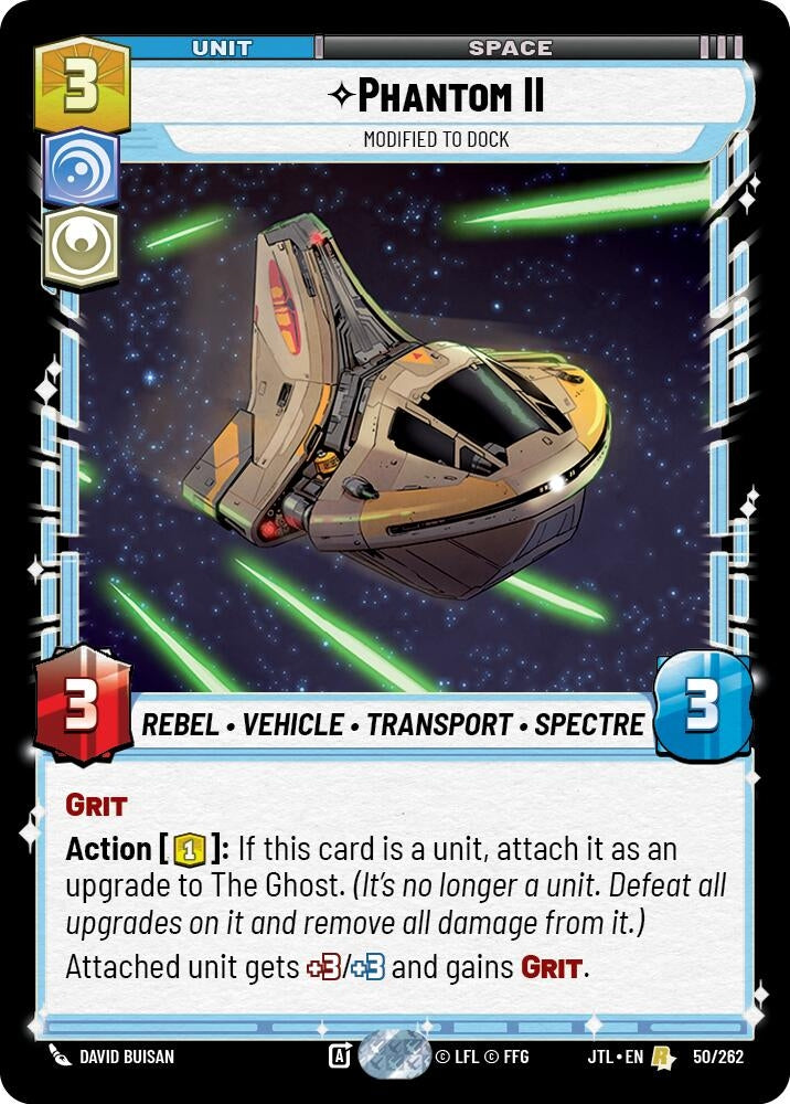 Image for Phantom II (050/262) - Star Wars: Unlimited