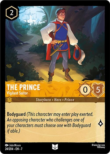Image for The Prince - Vigilant Suitor (24/204) - Disney Lorcana