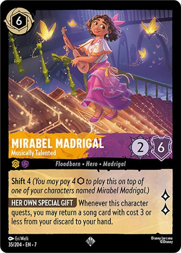 Image for Mirabel Madrigal - Musically Talented (35/204) - Disney Lorcana