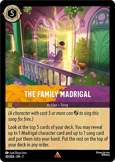 Image for The Family Madrigal (40/204) - Disney Lorcana