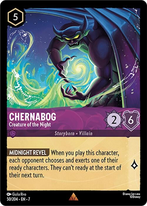 Image for Chernabog - Creature of the Night (50/204) - Disney Lorcana