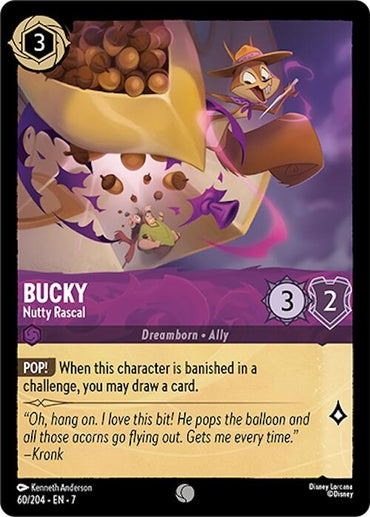 Image for Bucky - Nutty Rascal (60/204) - Disney Lorcana