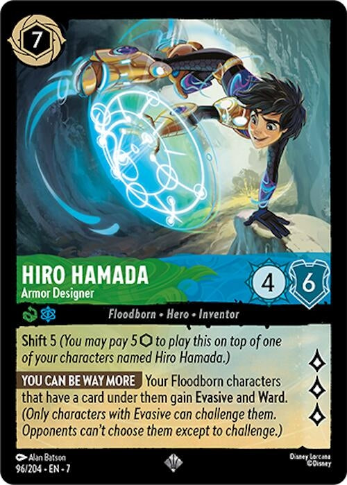 Image for Hiro Hamada - Armor Designer (96/204) - Disney Lorcana