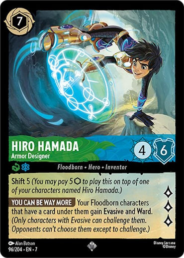 Image for Hiro Hamada - Armor Designer (96/204) - Disney Lorcana