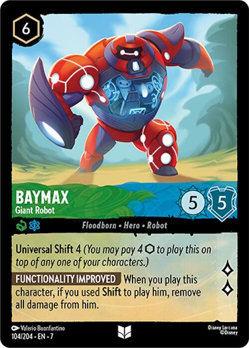 Image for Baymax - Giant Robot (104/204) - Disney Lorcana