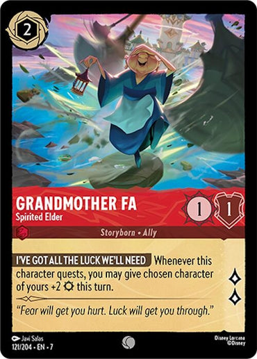 Image for Grandmother Fa - Spirited Elder (121/204) - Disney Lorcana