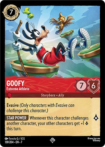 Image for Goofy - Extreme Athlete (139/204) - Disney Lorcana