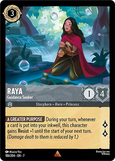 Image for Raya - Guidance Seeker (186/204) - Disney Lorcana