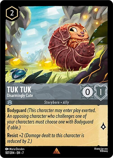 Image for Tuk Tuk - Disarmingly Cute (187/204) - Disney Lorcana