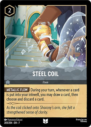 Image for Steel Coil (203/204) - Disney Lorcana