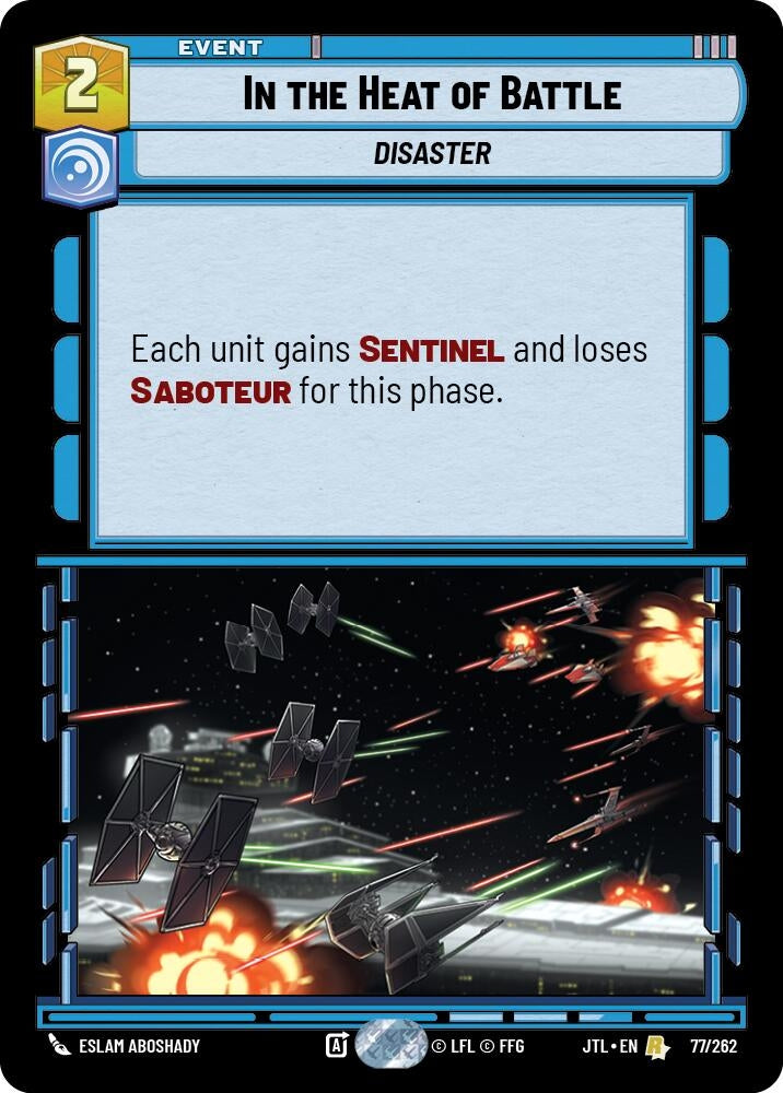 Image for In the Heat of Battle (077/262) - Star Wars: Unlimited