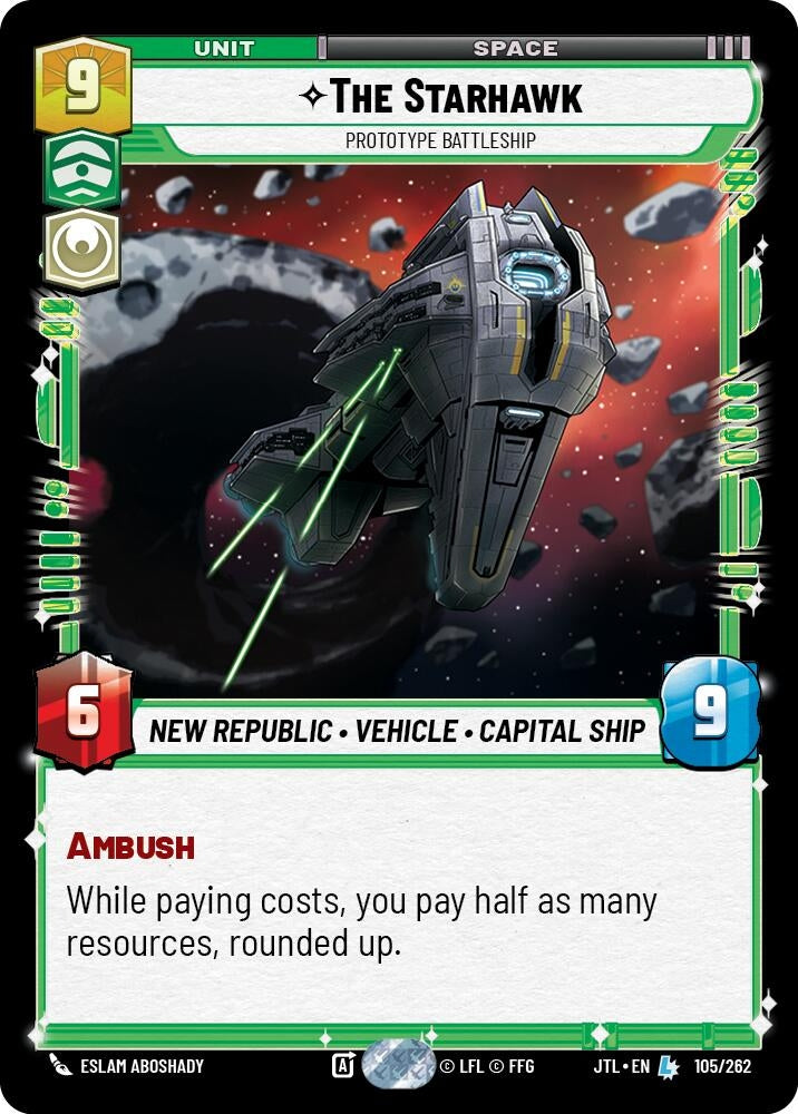 Image for The Starhawk (105/262) - Star Wars: Unlimited