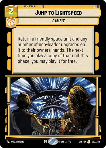 Image for Jump to Lightspeed (232/262) - Star Wars: Unlimited