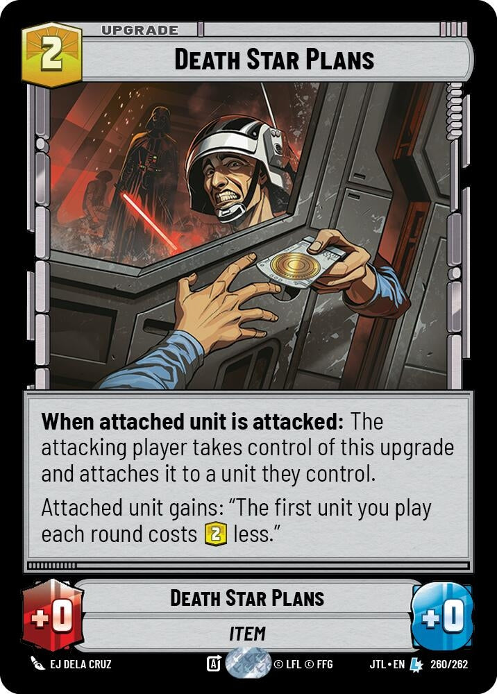 Image for Death Star Plans (260/262) - Star Wars: Unlimited