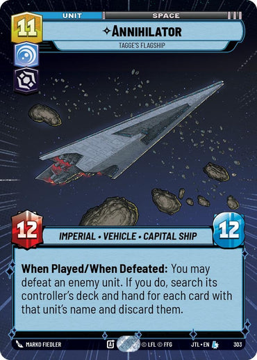 Image for Annihilator (303) - Star Wars: Unlimited