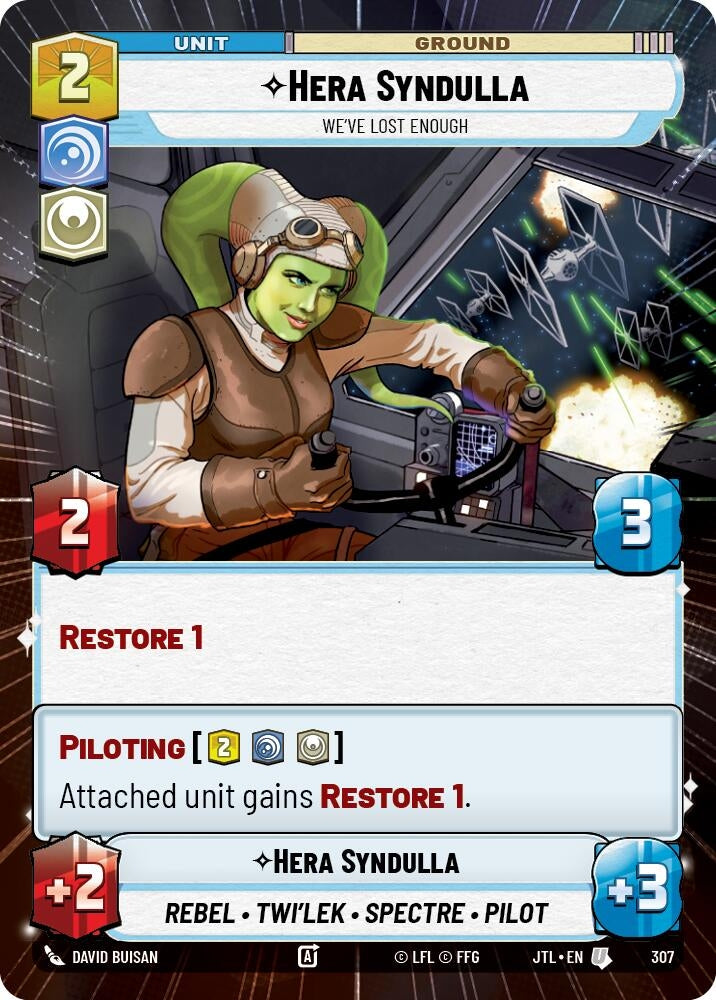 Image for Hera Syndulla (307) - Star Wars: Unlimited