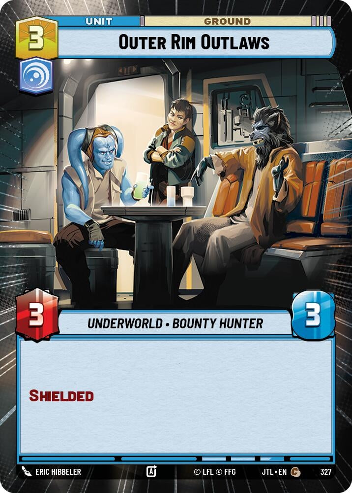 Image for Outer Rim Outlaws (Hyperspace) (327) - Star Wars: Unlimited