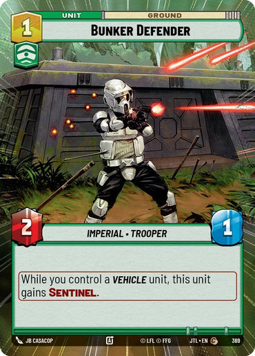 Image for Bunker Defender (Hyperspace) (369) - Star Wars: Unlimited