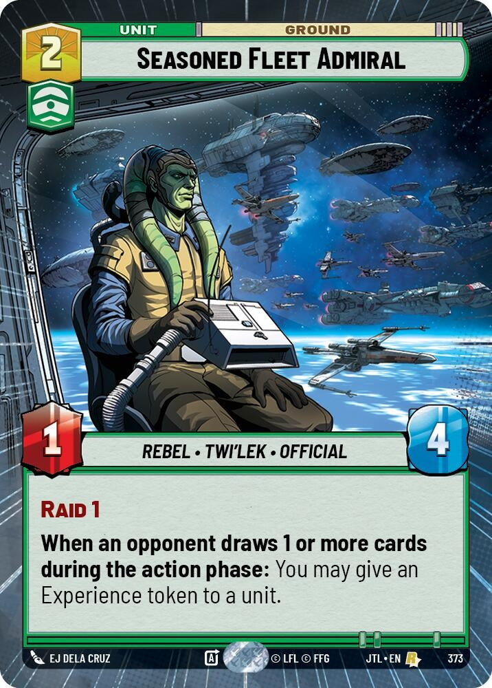 Image for Seasoned Fleet Admiral (Hyperspace) (373) - Star Wars: Unlimited