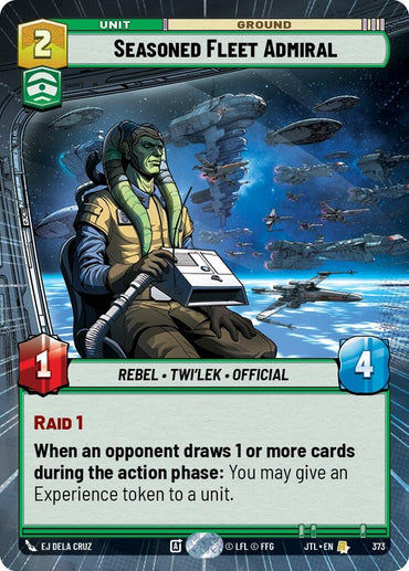 Image for Seasoned Fleet Admiral (Hyperspace) (373) - Star Wars: Unlimited