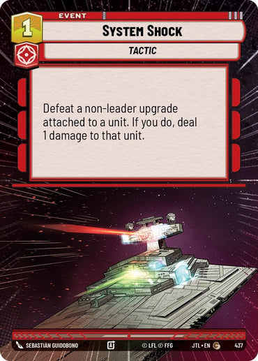 Image for System Shock (Hyperspace) (437) - Star Wars: Unlimited