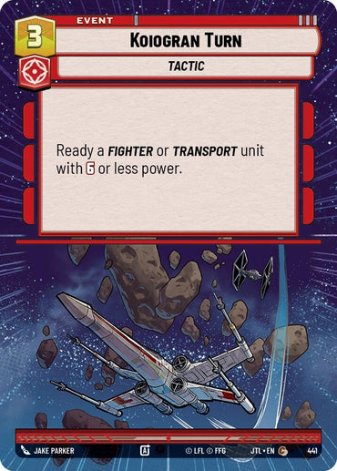 Image for Koiogran Turn (Hyperspace) (441) - Star Wars: Unlimited