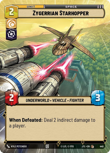 Image for Zygerrian Starhopper (Hyperspace) (445) - Star Wars: Unlimited