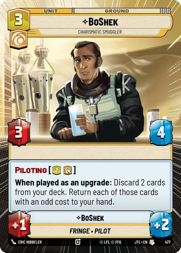 Image for BoShek (477) - Star Wars: Unlimited