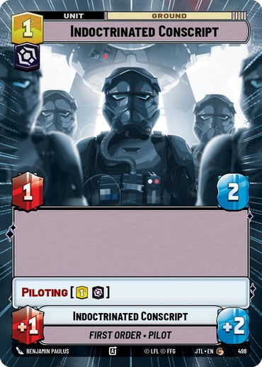 Image for Indoctrinated Conscript (Hyperspace) (498) - Star Wars: Unlimited