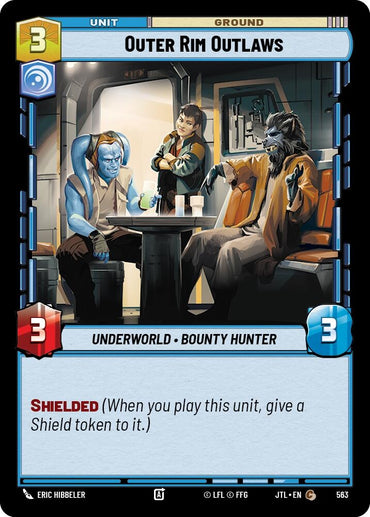 Image for Outer Rim Outlaws (Foil) (563) - Star Wars: Unlimited