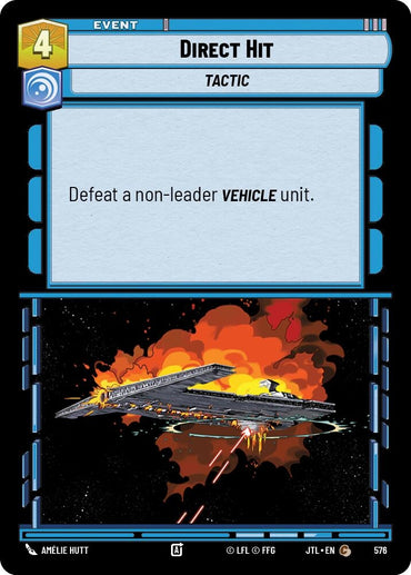 Image for Direct Hit (Foil) (576) - Star Wars: Unlimited