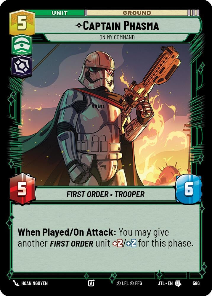 Image for Captain Phasma (586) - Star Wars: Unlimited